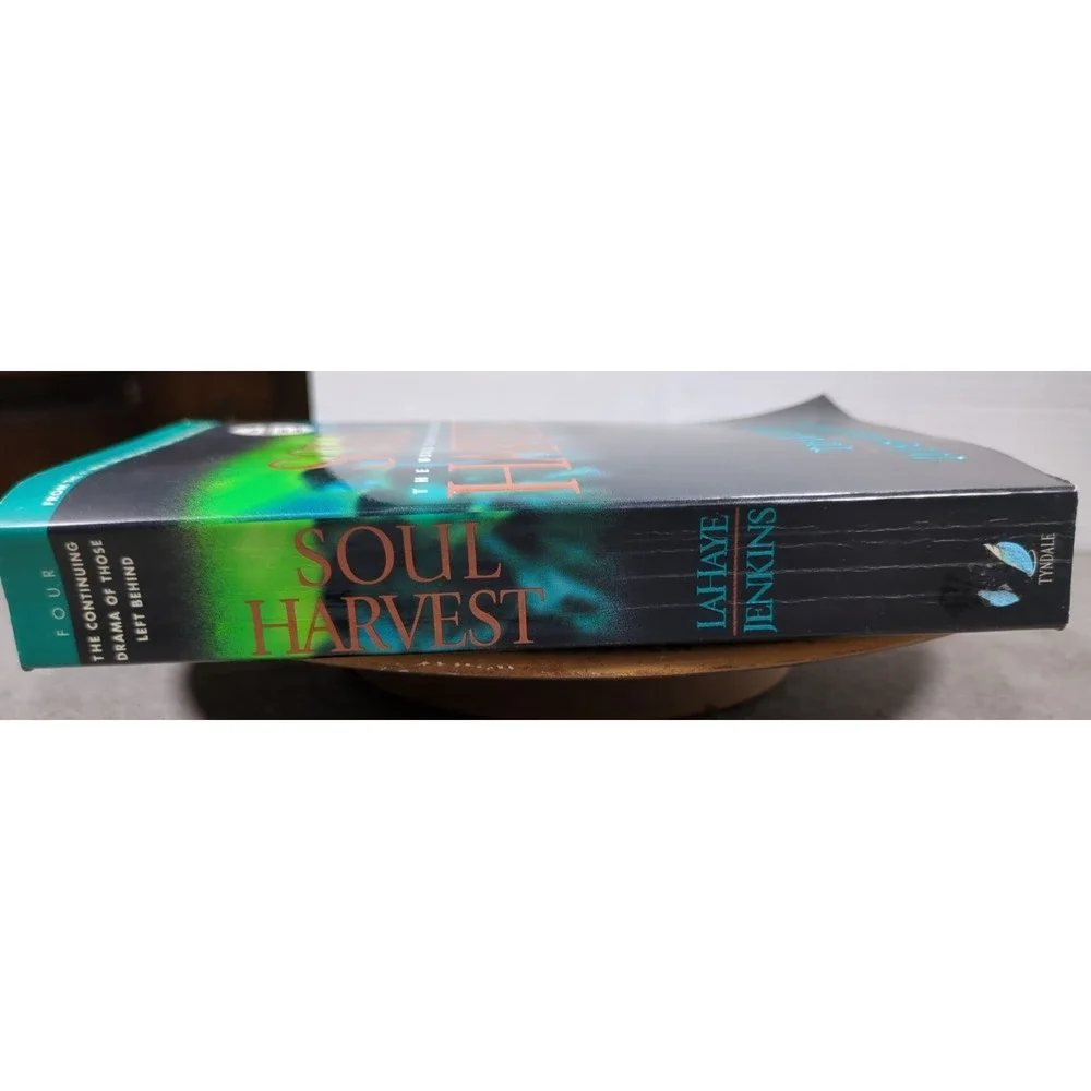 Soul Harvest The World Takes Sides Tim LaHaye 1998‎ Trade PB Left Behind Book 4